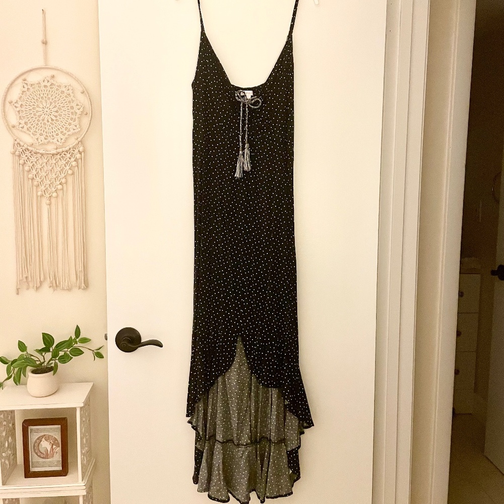 Xhilaration Polka Dot Midi Dress
